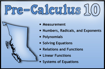Pre-Calculus 10